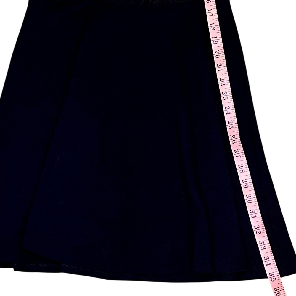 French Connection Black Mesh-Inset Mini Dress - Picture 11 of 11